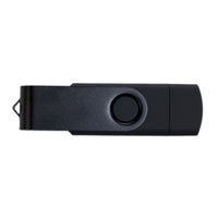 Swivel USB Flash Drive Dual 8GB