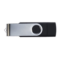 Swivel USB Flash Drive Dual 8GB