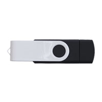 Swivel USB Flash Drive Dual 8GB