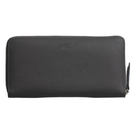 Zipped wallet Sellier Gris