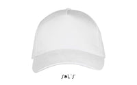 Cap 5 panel heavy brushed cotton LONG BEACH