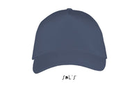 Cap 5 panel heavy brushed cotton LONG BEACH