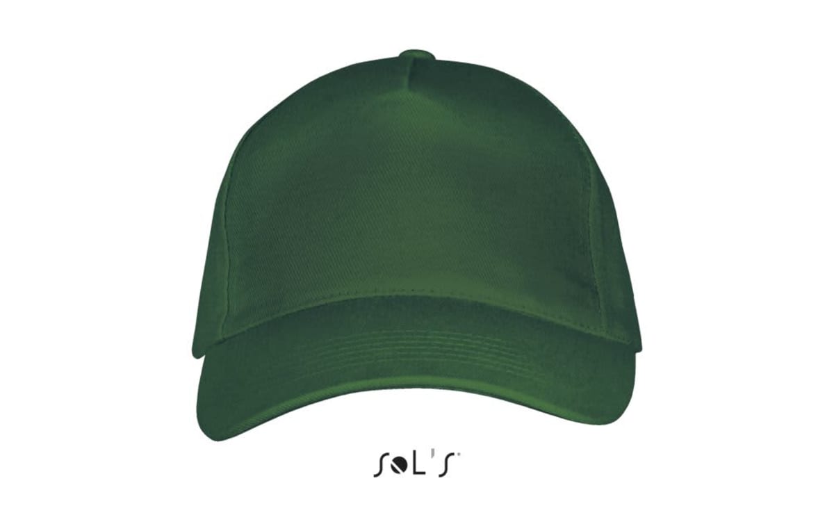 Cap 5 panel heavy brushed cotton LONG BEACH