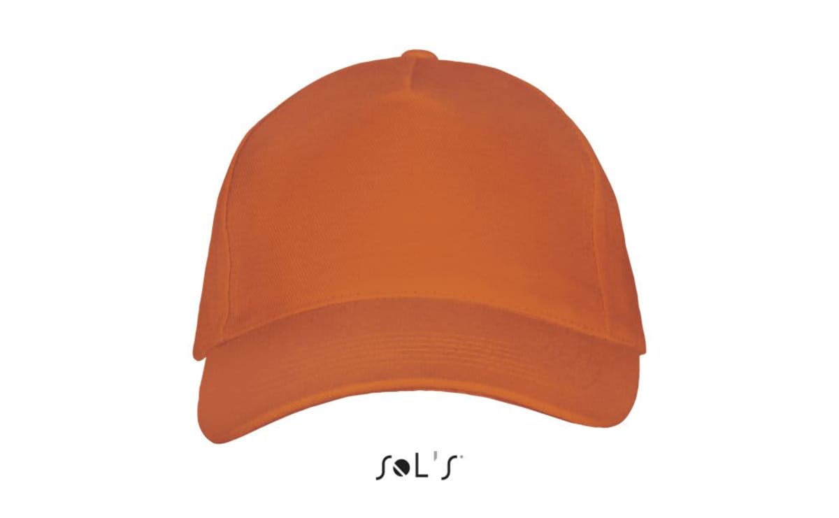 Cap 5 panel heavy brushed cotton LONG BEACH