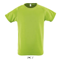 T shirt KIDS 100% breathable polyester SPORTY