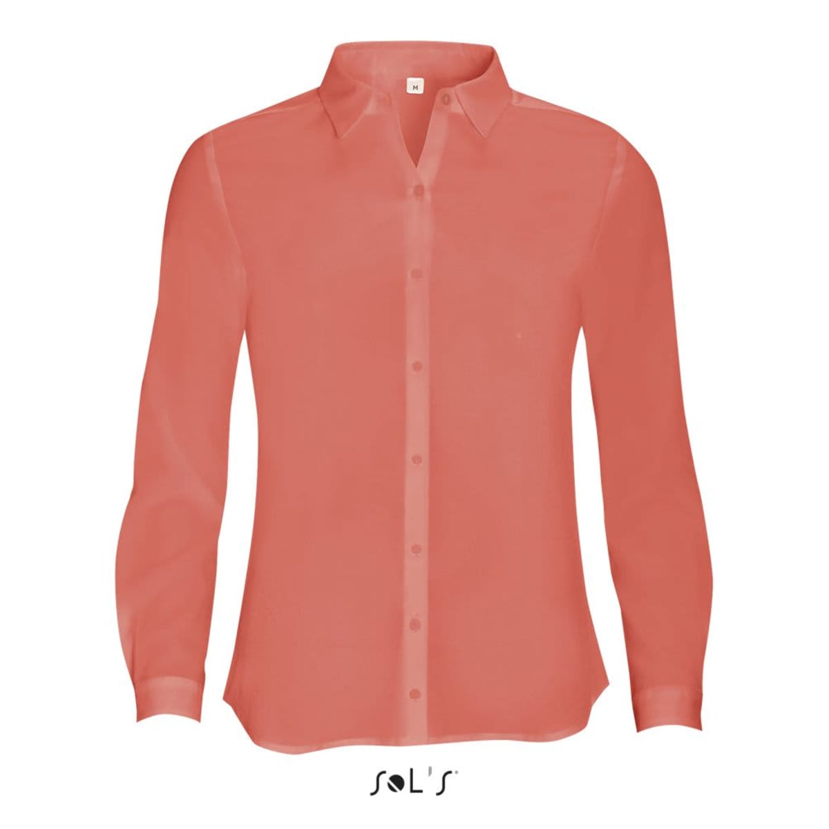 BETTY WOMEN'S LONG SLEEVE MOSS CREPE SHIRT