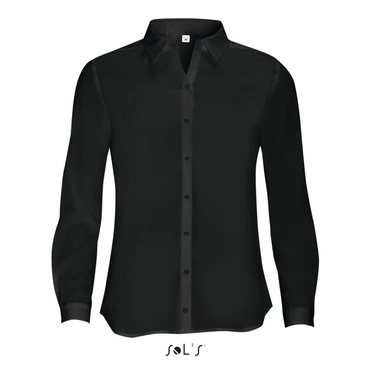 BETTY WOMEN'S LONG SLEEVE MOSS CREPE SHIRT