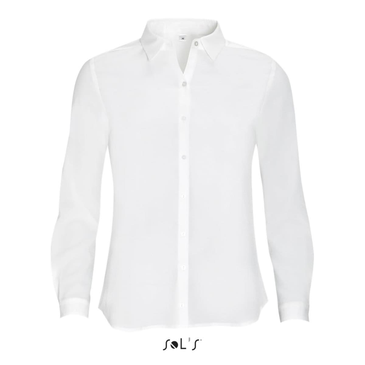 BETTY WOMEN'S LONG SLEEVE MOSS CREPE SHIRT