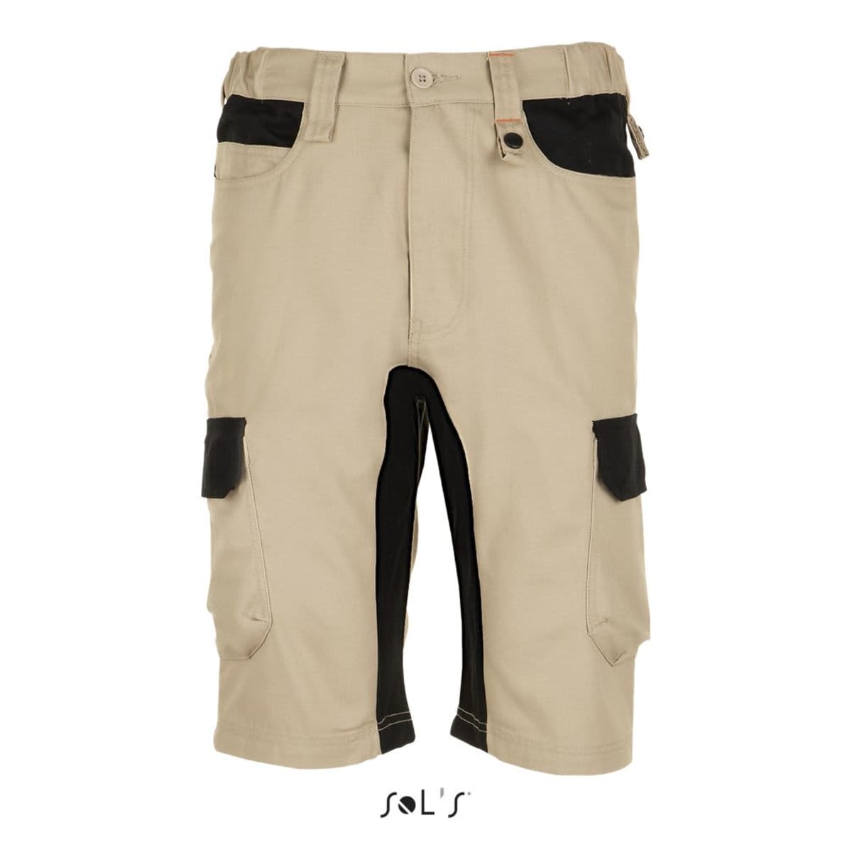 IMPULSE PRO MEN'S TWO-COLOUR WORKWEAR BERMUDA SHORTS