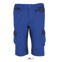 IMPULSE PRO MEN'S TWO-COLOUR WORKWEAR BERMUDA SHORTS