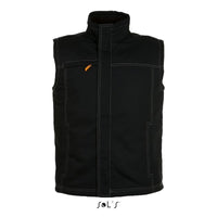 WORKER PRO MEN'S SOLID COLOUR WORKWEAR BODYWARMER