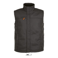 WORKER PRO MEN'S SOLID COLOUR WORKWEAR BODYWARMER