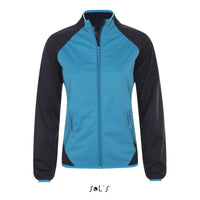 ROLLINGS WOMEN WOMEN'S ULTRA LIGHT TWO-COLOUR SOFTSHELL JACKET
