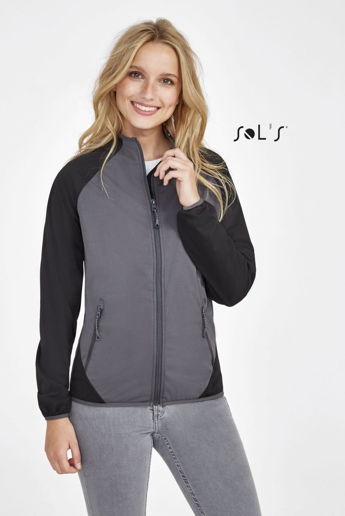 ROLLINGS WOMEN WOMEN'S ULTRA LIGHT TWO-COLOUR SOFTSHELL JACKET