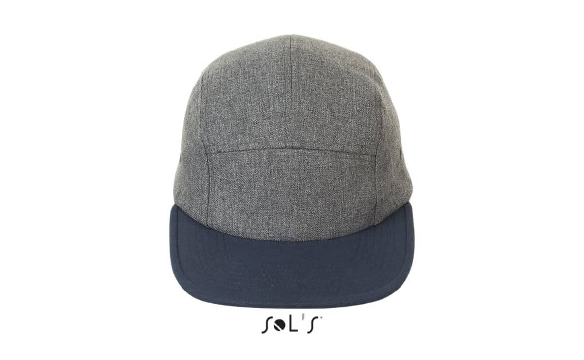 RAMSEY 5-PANEL HEATHER TWO-COLOUR CAP