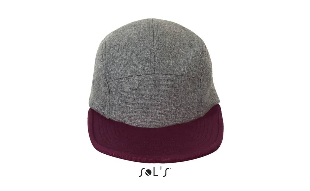RAMSEY 5-PANEL HEATHER TWO-COLOUR CAP