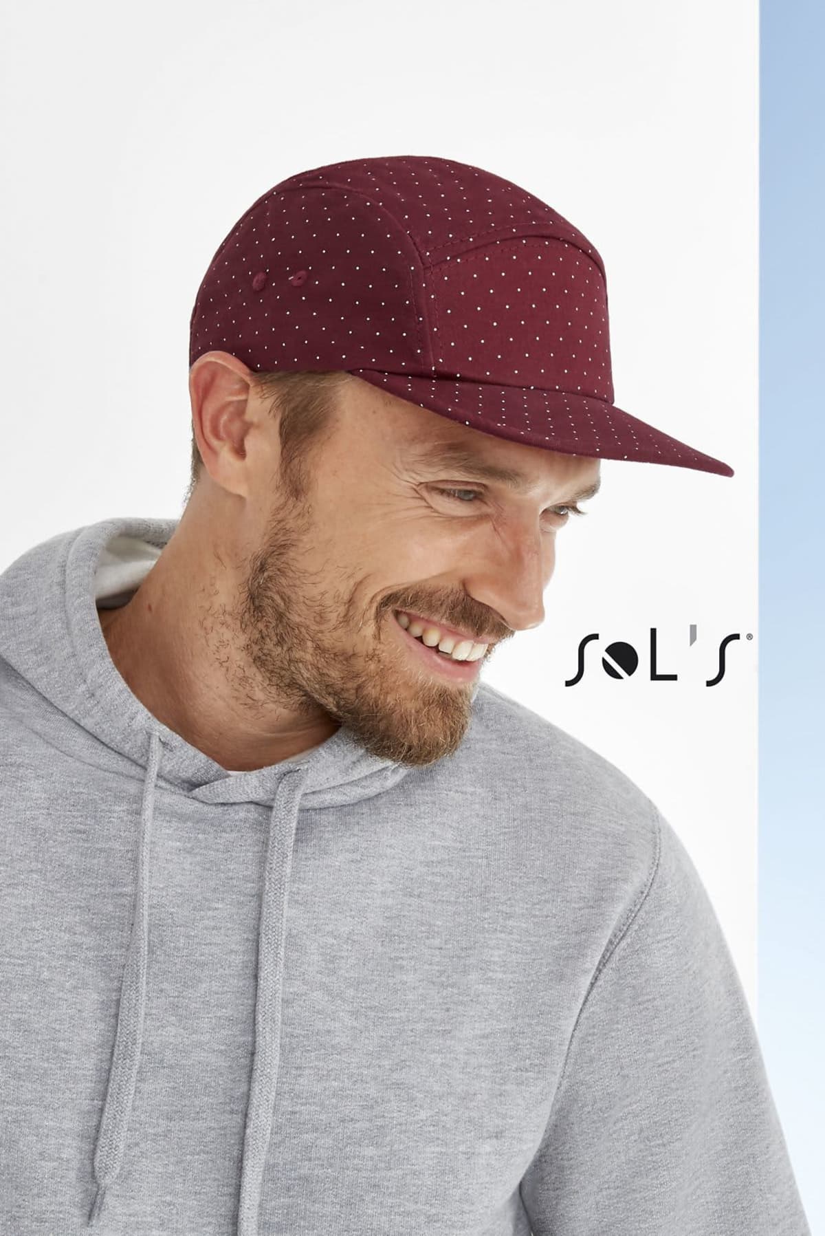 TAYLOR 5-PANEL POLKA-DOT CAP