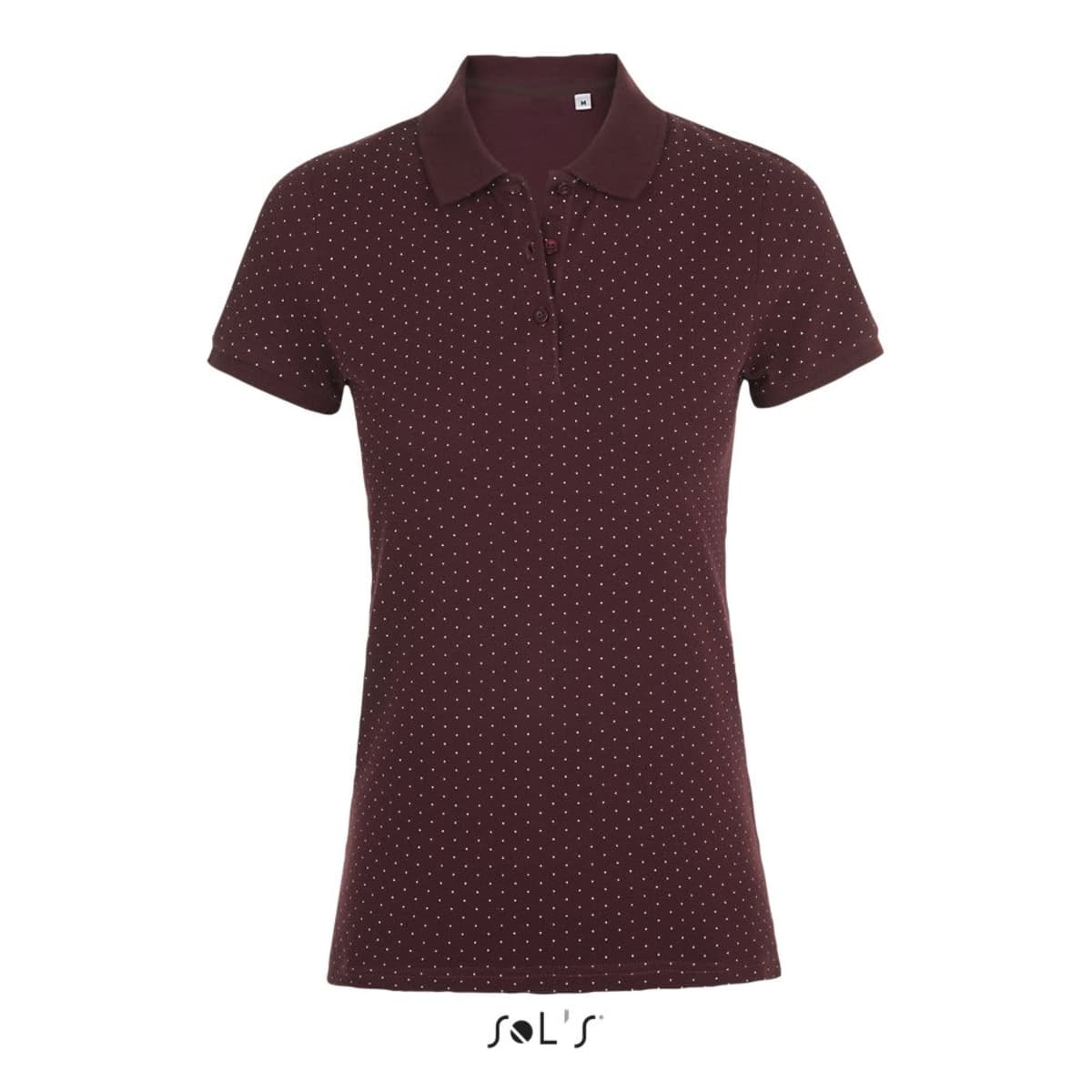 BRANDY WOMEN'S - POLKA-DOT POLO SHIRT