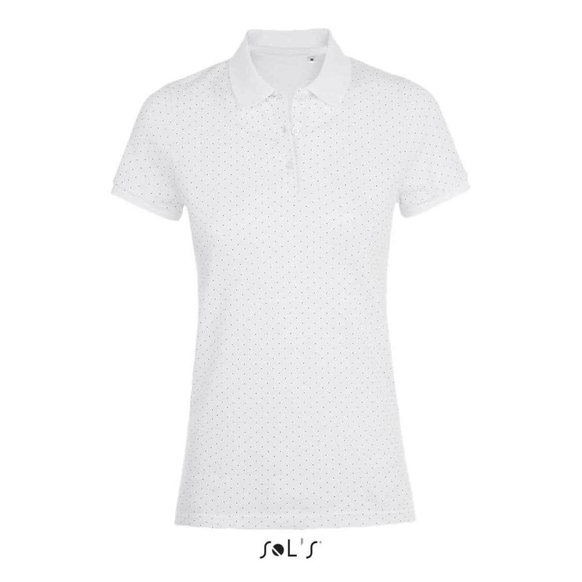 BRANDY WOMEN'S - POLKA-DOT POLO SHIRT