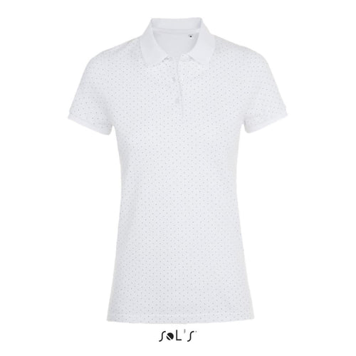 BRANDY WOMEN'S - POLKA-DOT POLO SHIRT
