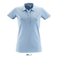 Polo shirt women's 95% ring spun cotton 5% elastane PHOENIX
