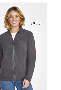 NORMAN WOMEN WOMEN'S PLAIN FLEECE JACKET