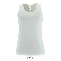Singlet / tank top women's 100% breathable polyester SPORTY
