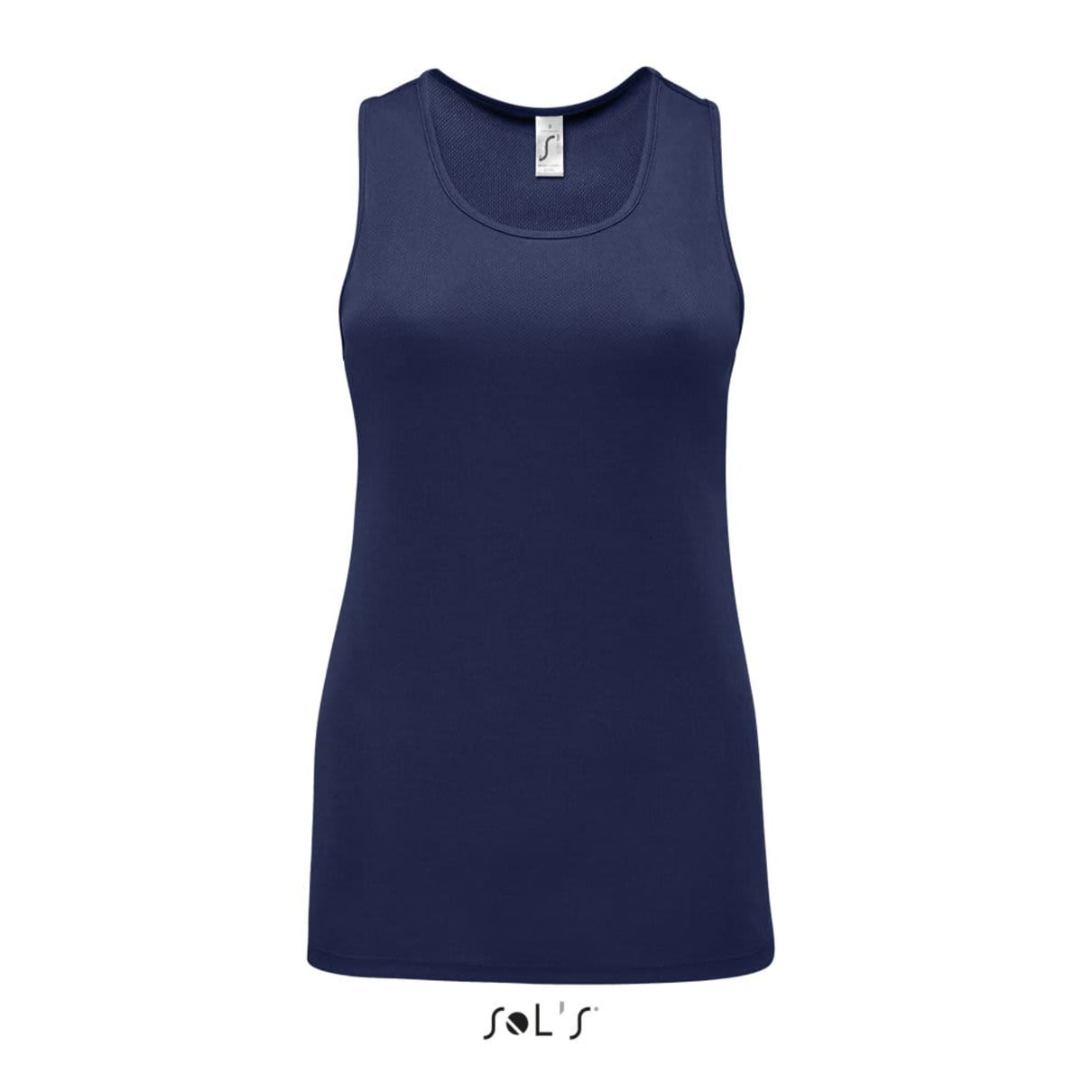 Singlet / tank top women's 100% breathable polyester SPORTY