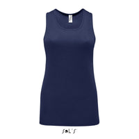 Singlet / tank top women's 100% breathable polyester SPORTY