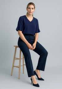 Womens Cool Stretch Adjustable Waist Pant