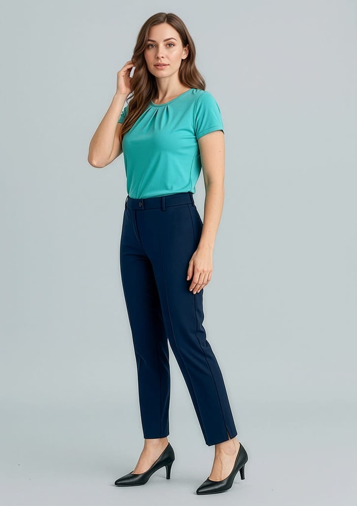 Womens Cool Stretch Slim Leg Pant
