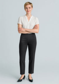 Womens Cool Stretch Bandless Slim Leg Pant