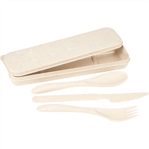 Bamboo Fibre Cutlery Set
