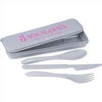 Bamboo Fibre Cutlery Set