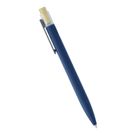 Recycled Aluminium Pen with Bamboo Clicker