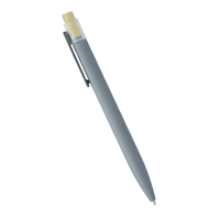 Recycled Aluminium Pen with Bamboo Clicker