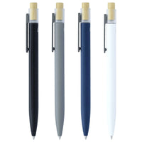 Recycled Aluminium Pen w/ Bamboo Clicker