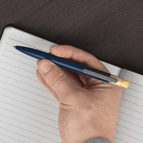 Recycled Aluminium Pen w/ Bamboo Clicker