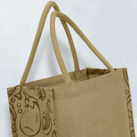 Monza Jute Tote Bag