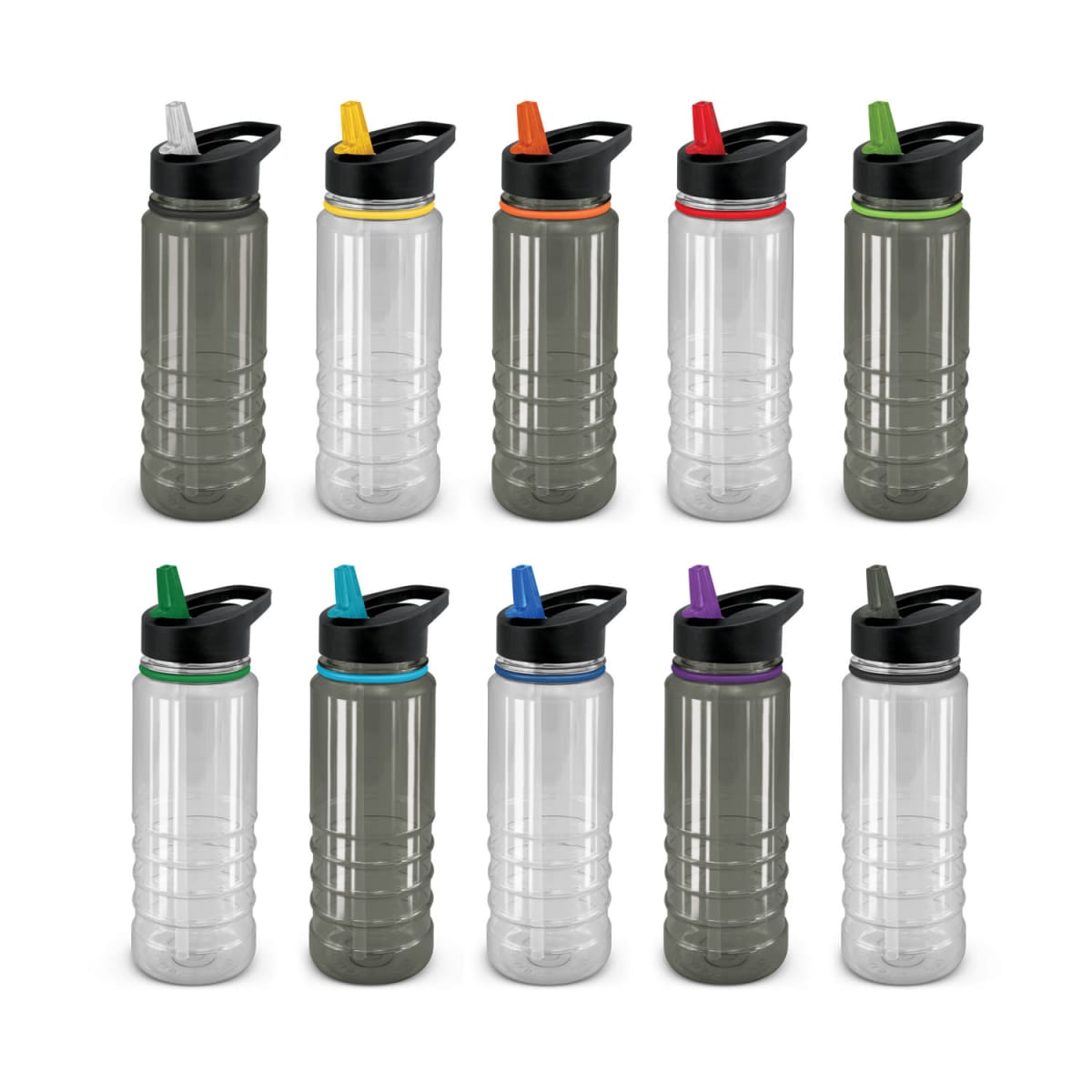 Triton Elite Bottle - Clear and Black