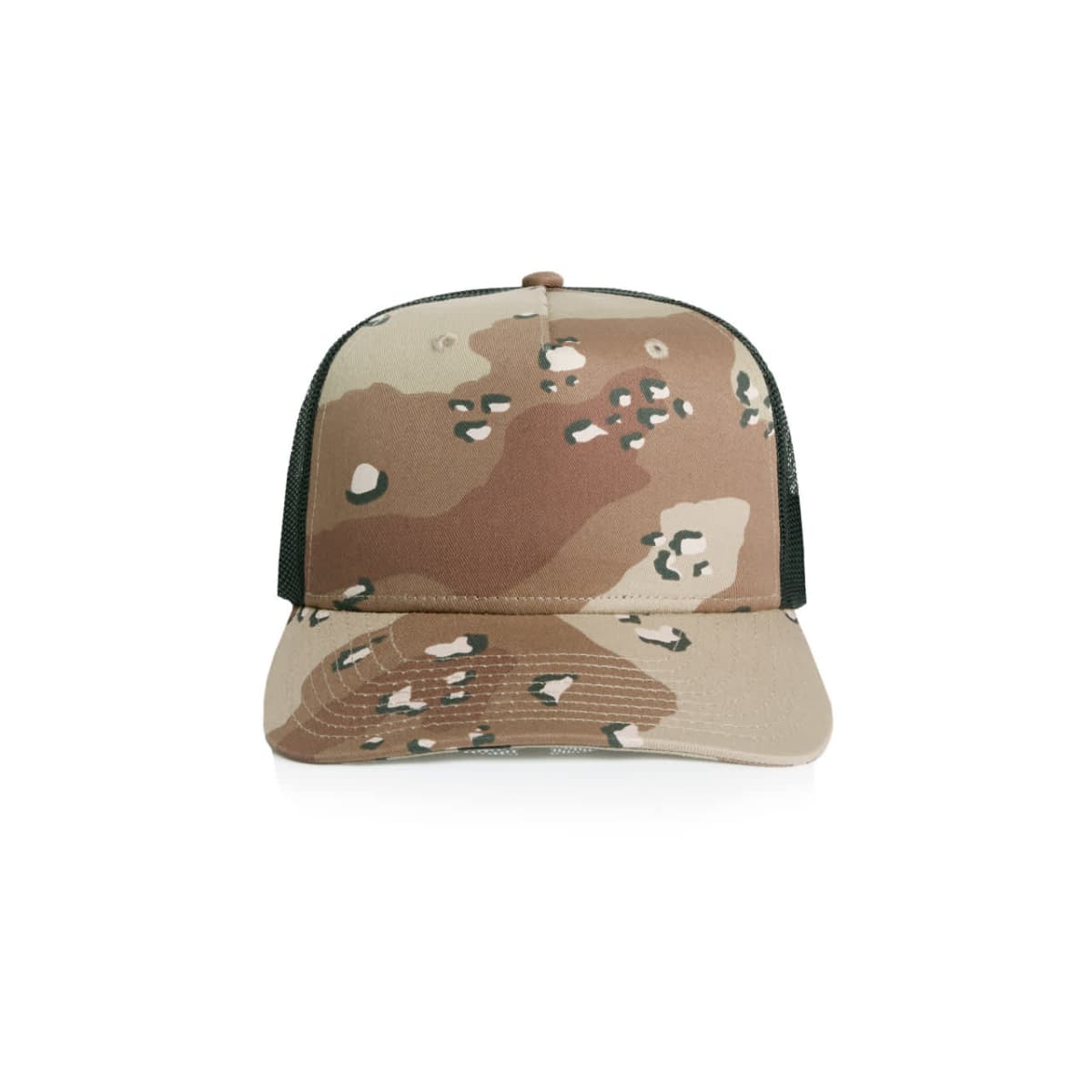 Stock Contrast Camo Trucker