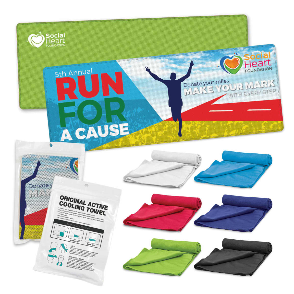 Active Cooling Towel - Pouch