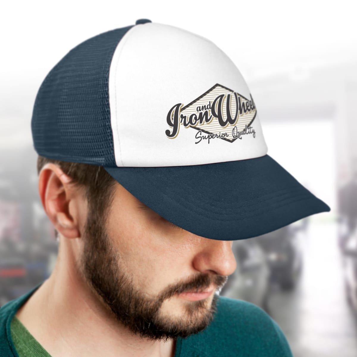 Cruise Mesh Cap - White Front