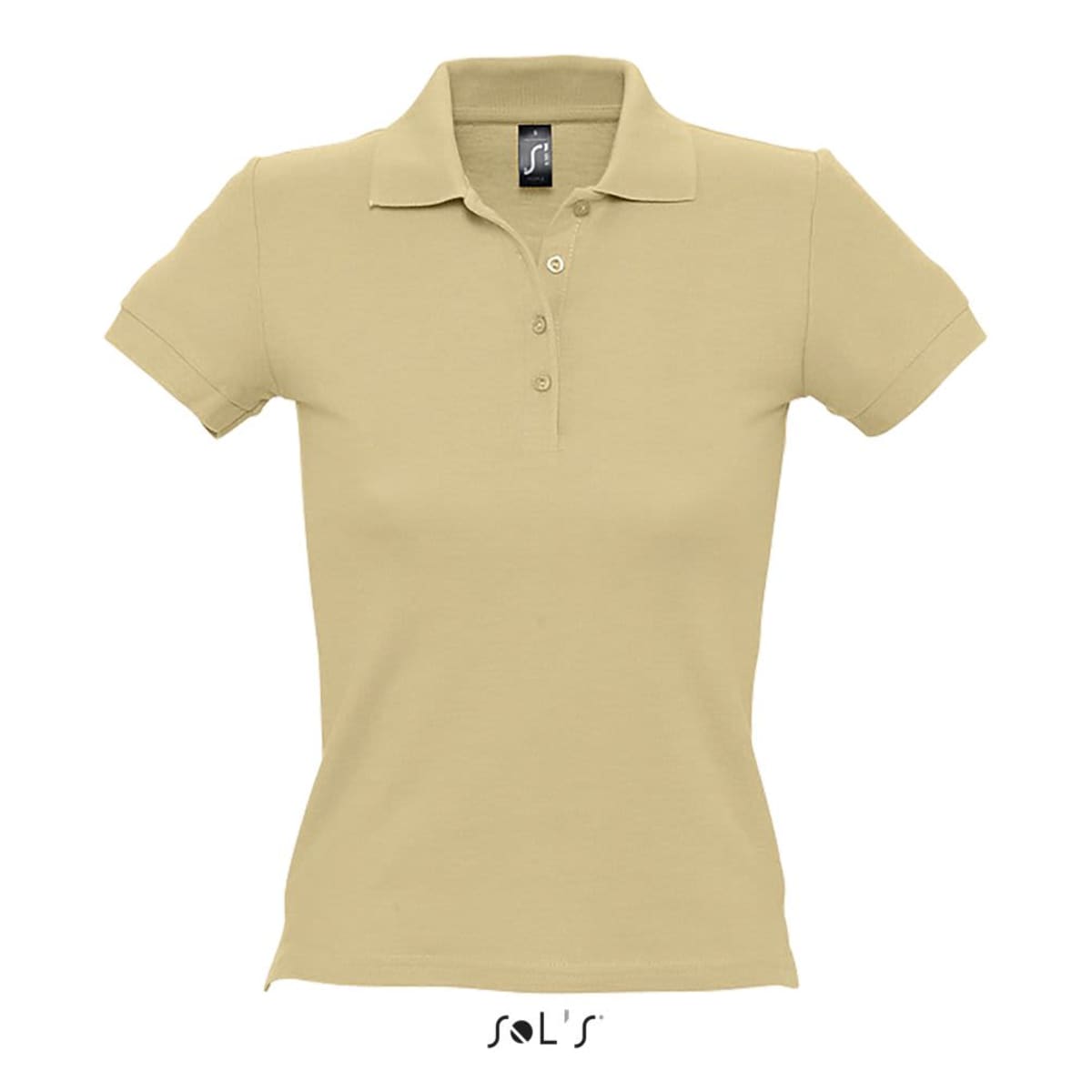 Polo shirt women's 100% combed ring spun cotton PEOPLE