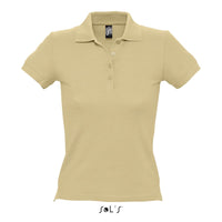 Polo shirt women's 100% combed ring spun cotton PEOPLE