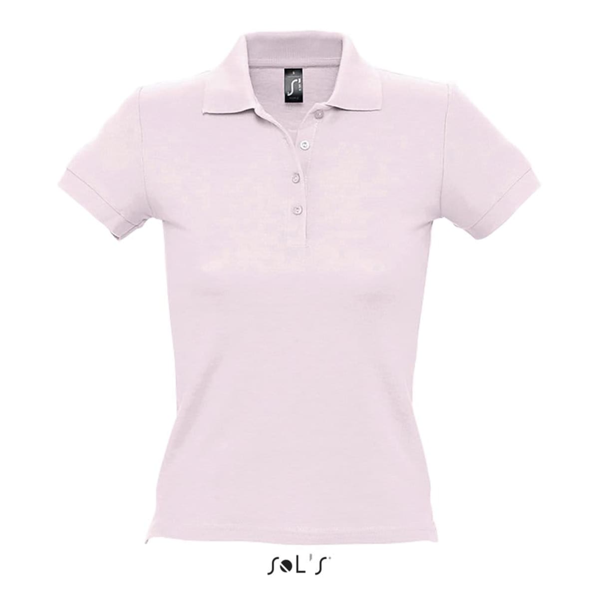 Polo shirt women's 100% combed ring spun cotton PEOPLE