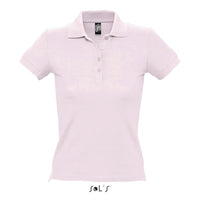 Polo shirt women's 100% combed ring spun cotton PEOPLE