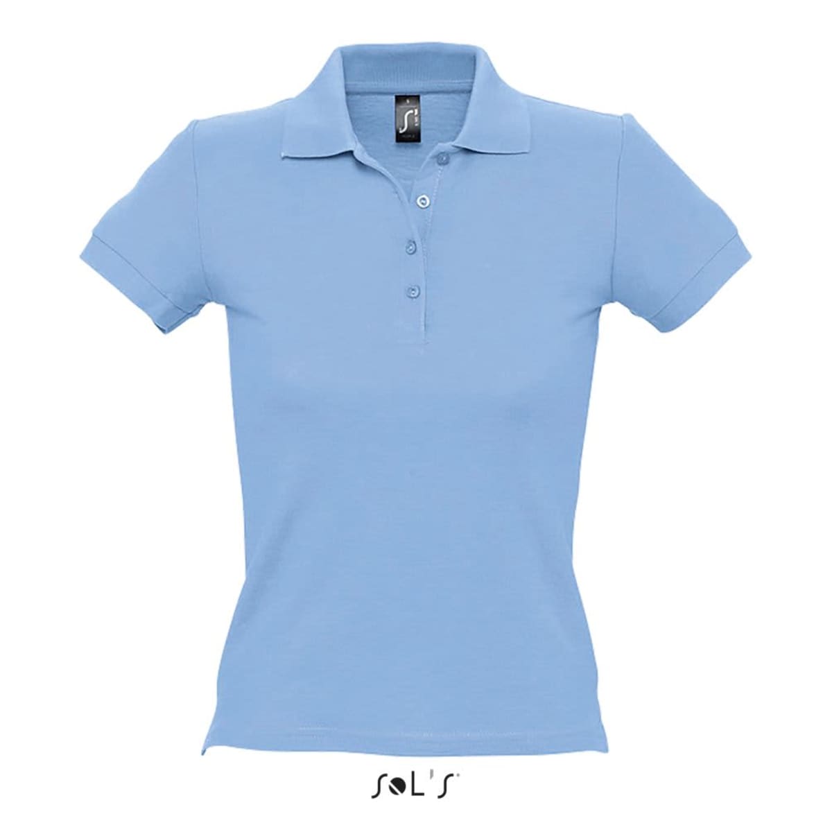 Polo shirt women's 100% combed ring spun cotton PEOPLE