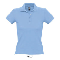 Polo shirt women's 100% combed ring spun cotton PEOPLE