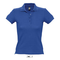 Polo shirt women's 100% combed ring spun cotton PEOPLE